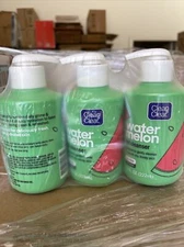3 Pack Clean & Clear Watermelon Gel Cleanser Hydrating and Oil-Free 7.5 oz