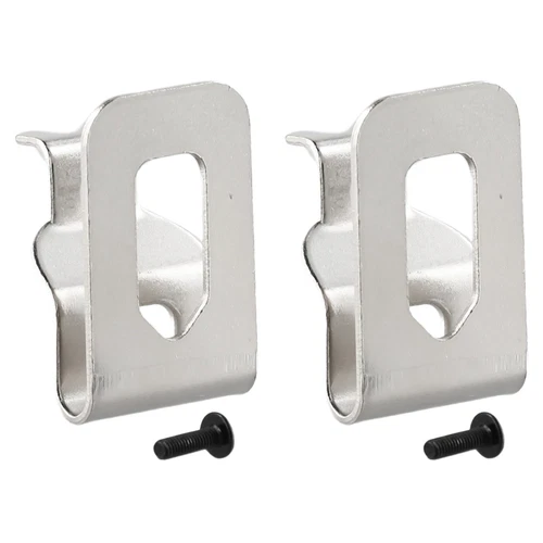 Jeu de 2 crochets à clip courroie pour perceuse-visseuse DeWalt 18V/20V N268241/N169778/DCD980 - Photo 2/9