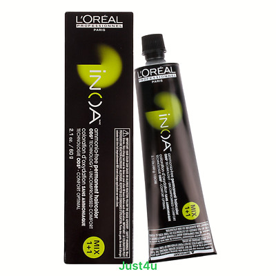 L'oreal Paris INOA & INOA Carmilane Ammonia Free Haircolor, 2.1oz.