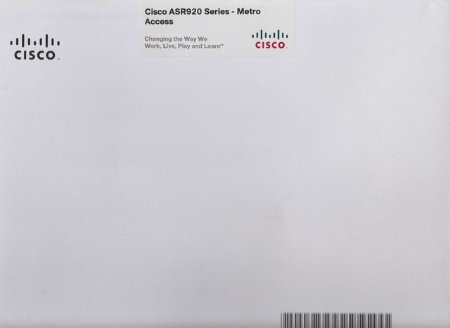 Cisco ASR 920 Router ASR920 series- Metro Access ASR920-S-M SEALED Cisco ASR 920 Router ASR920 series- Metro Access ASR920-S-M SEALED