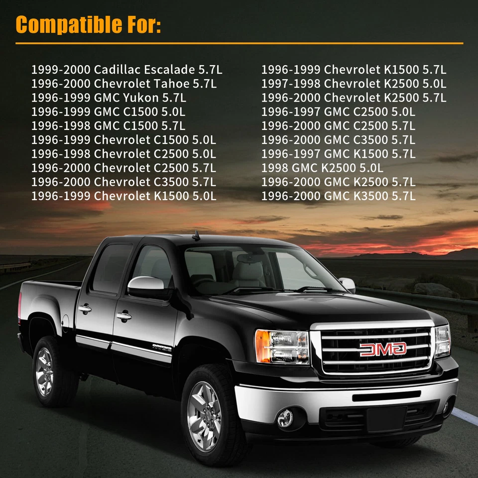 Juego de juntas de colector de admisión 5,7 L para Chevrolet Tahoe GMC Yukon C1500 1996-1999 Foto 2 de 4