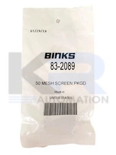NEW SEALED *LOT OF TWO* Binks 83-2089 50 Mesh Screen Filter Element