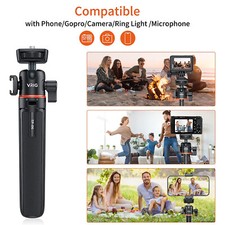 VRIG TP-06 Portable Selfie Stick Handheld Tripod Stand For GoPro Smartphone Un