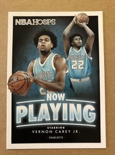 2020-21 Hoops Now Playing #SS-1 Vernon Carey Jr. Basketball Card