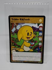 2004 Neopets Trading Card YELLOW KACHEEK 4/15 Promo