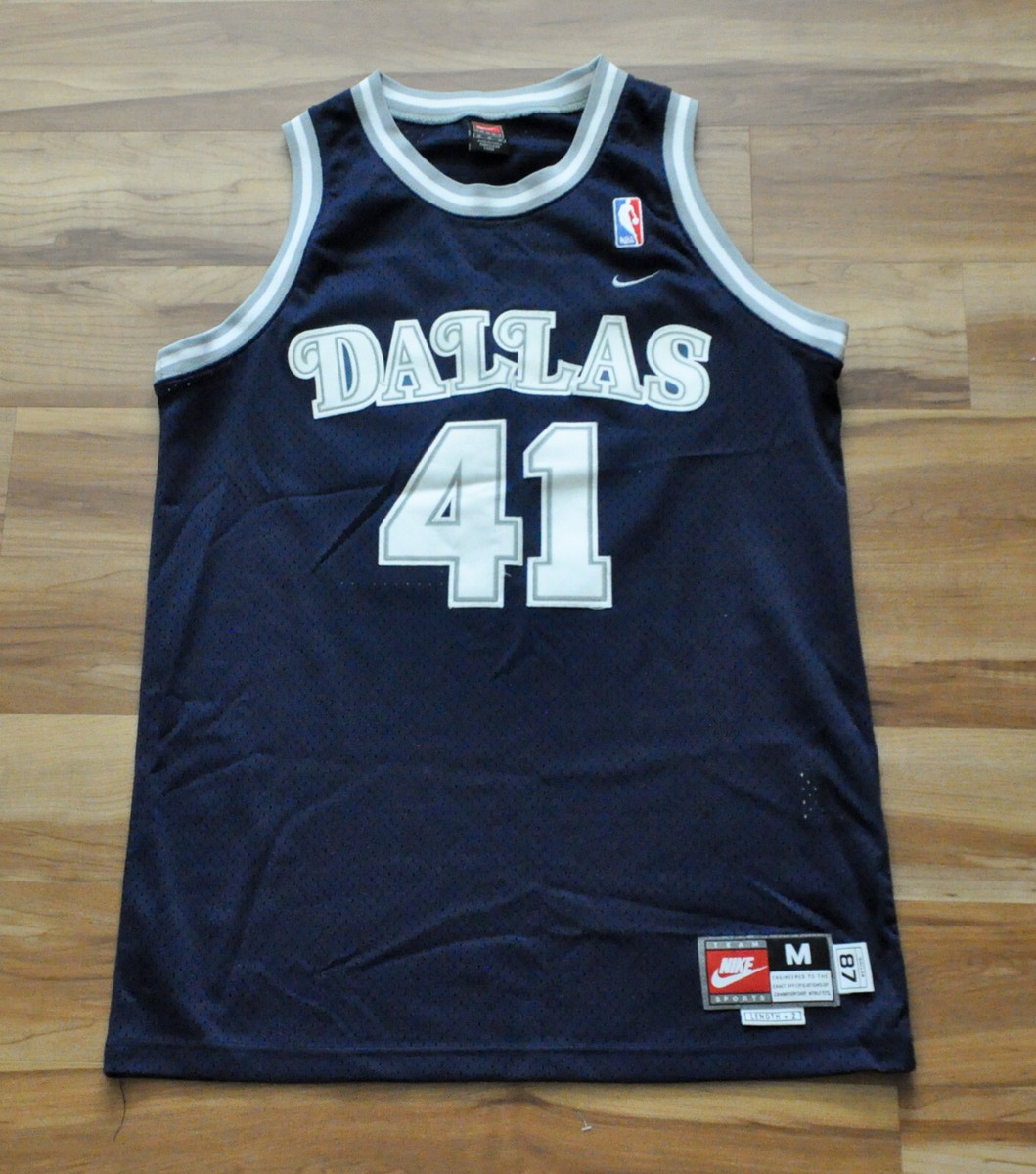 Dirk Nowitzki Dallas Mavericks Nike Jersey Swingman HWC 1987
