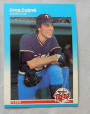 1987 Fleer Minnesota Twins Baseball Card Pick one