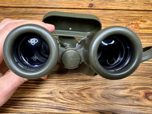 Carl Zeiss Dialyt 8x30B Army Olive Green Rubber Binoculars West Germany - Picture 6 of 9