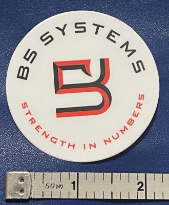 New B5 Systems Stocks Strength In Numbers Sticker / Decal