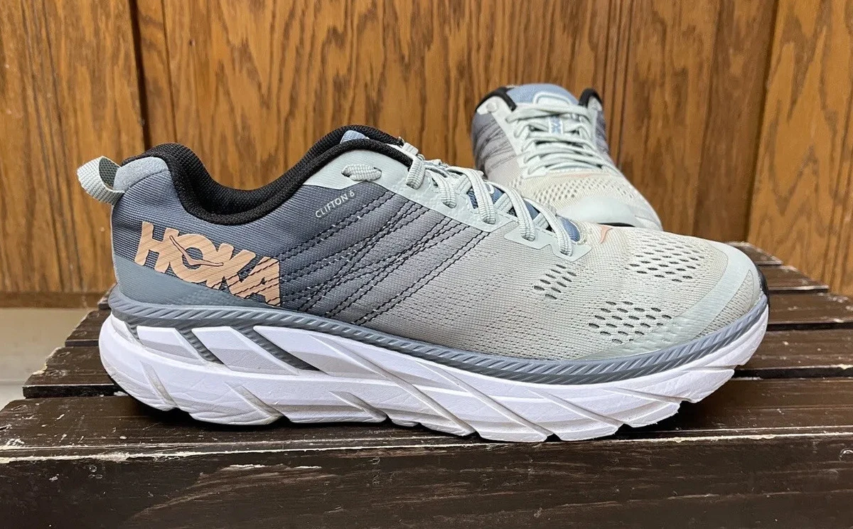 Hoka one one clifton 6 white clearance
