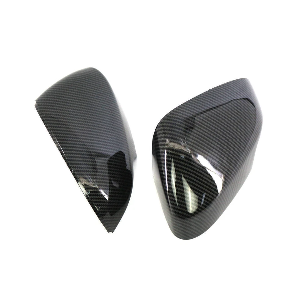 Tapa de cubierta de espejo retrovisor lateral de puerta de fibra de carbono para Volvo S80 2008-2012 C30 2009-2012 Foto 4 de 4