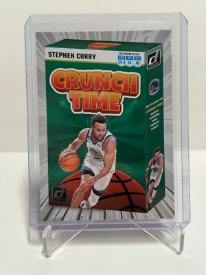 2023-24 Panini Donruss - Crunch Time Stephen Curry #6 Golden State Warriors NBA