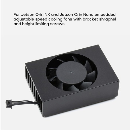 Cooling Fan For Orin-Nano NX PWM Speed Adjustable Heat Dissipation with Bracket - Afbeelding 4 van 8