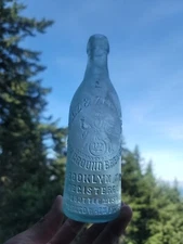 Old Picture Blob Brooklyn Beer☆Welz & Zerwieck High ground Brewery NY Bottle!