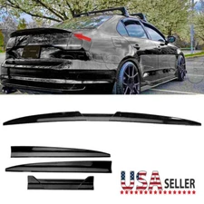 For Toyota Camry SE LE Sedan 53" Rear Trunk Spoiler Lip Roof Tail Wing Black US