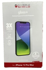 ZAGG InvisibleShield® Glass+ Screen Protector for iPhone 12 Pro Max OPEN BOX