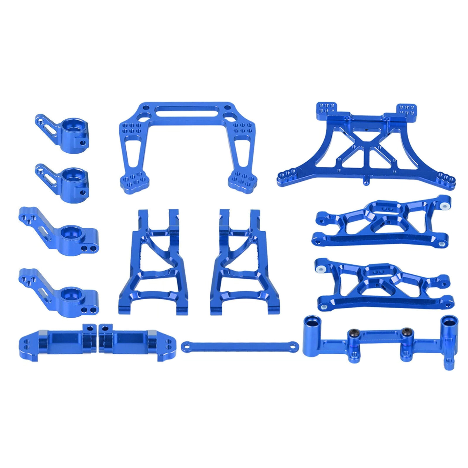 1 Set Metal Full RC Car Upgrade Parts For Traxxas Slash 2WD/Stampede/Rustler