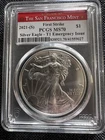 2021-S American Silver Eagle PCGS MS-70 Emergency Issue Type 1