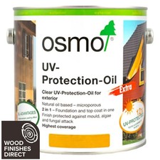 Osmo UV Protection Oil Extra Satin - All Colours - Protect timber from UV