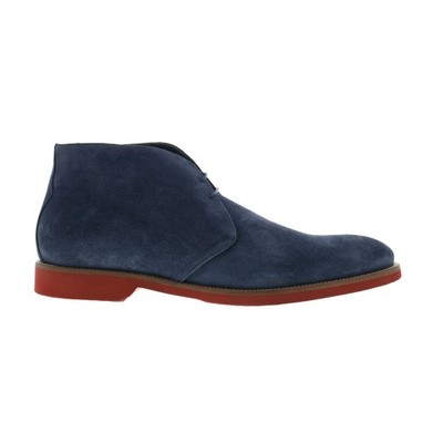 Pastori by Di Bianco Hostillian Suede Mens Blue Suede Lace Up Chukkas Boots 9.5