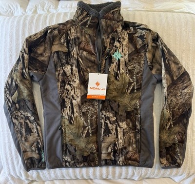 New! Size Med Nomad   Women's Harvester Full Zip Hunting Hoodie Jacket
