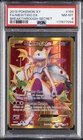 2015 POKEMON XY BREAKTHROUGH SECRET #164 FULL ART/MEWTWO EX PSA 8