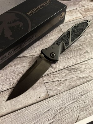 Microtech SOCOM Elite Shadow DLC Drop Point S/E Manual 160-1 DLCTSH Signature