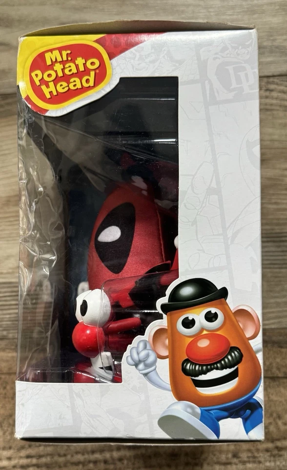 2014 - Mr. Figura Marvel Potato Head Deadpool 🌟 ¡¡DESCONTINUADA RARA Y SELLADA!!! Foto 4 de 4