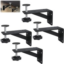 Four PCS Undermount Sink Brackets Support Repair Kit Kitchen Narrow Cabinet