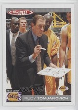 2004-05 Topps Total Rudy Tomjanovich #385 HOF gb9