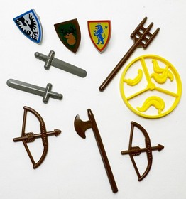 LEGO Castle: Castle Mini Figures (6103) 100% Complete - No Box - Unused Sprue