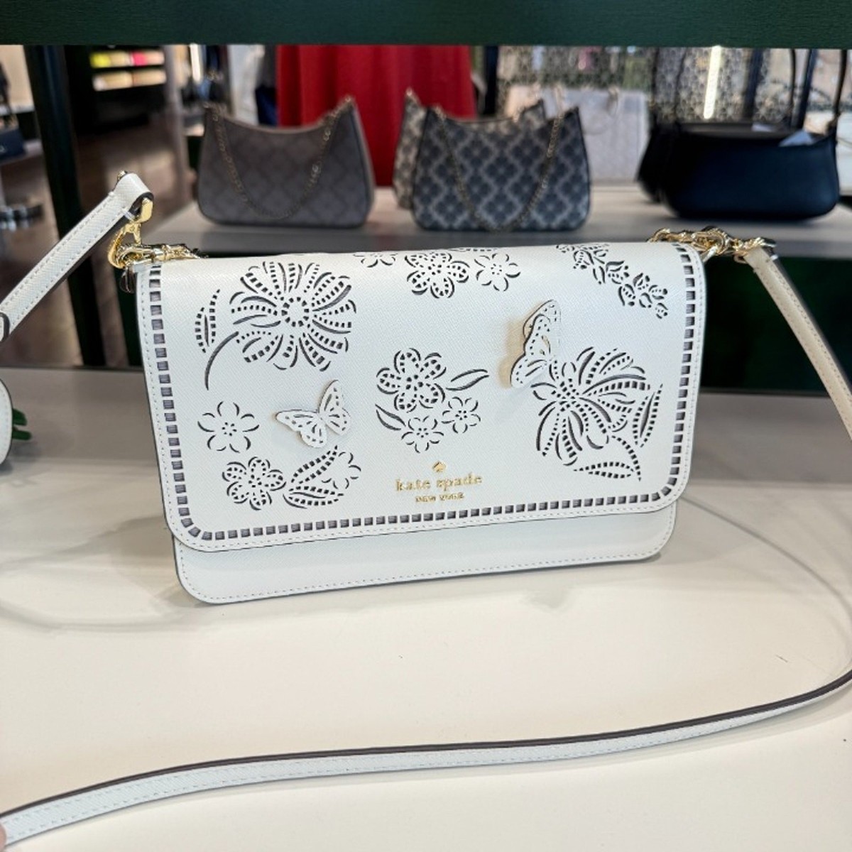 Kate Spade KL036 Madison Perforated Willow Convertible