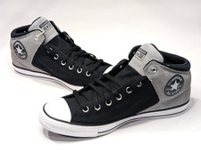 Converse CTAS High Street Grey/Black Men's Mid Top Sneakers-Sz 11.5 NWB A16470C