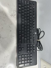 HP USB Wired Slim Keyboard Model: KBAR211 TESTED