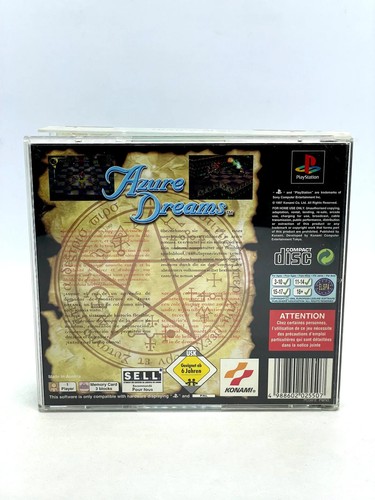 Azure Dreams PS1 PSX PAL ENGLISH TESTED & AUTHENTIC, without manual - Picture 3 of 3
