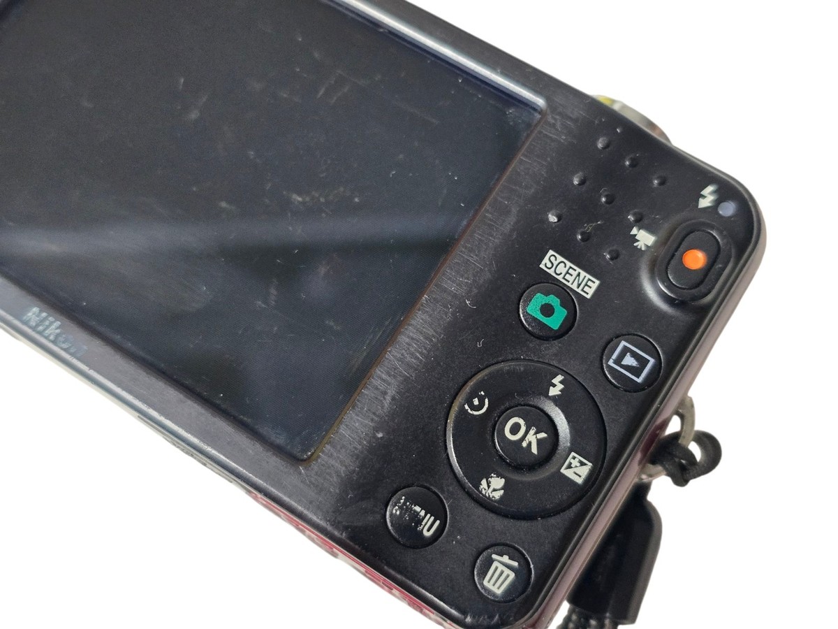 Nikon COOLPIX L30 20.1MP Digital Camera - Red for sale
