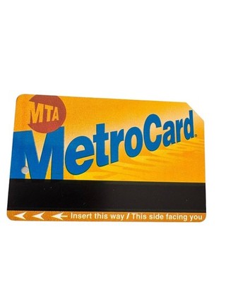 MetroCard NYC,expired 05/31/14 - Surf the train and this ride could be your last
