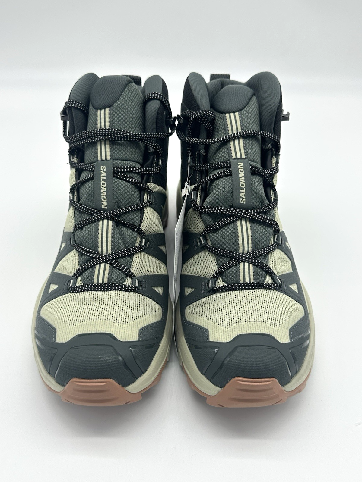 Stivali da trekking Salomon X Ultra 360 Edge Mid GTX da uomo taglia 9 verde 474599