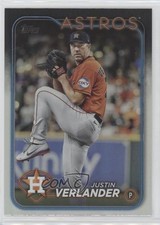 2024 Topps Series 1 Rainbow Foil Justin Verlander #62 17o2