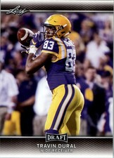 2017 Leaf Draft #67 Travin Dural - FB