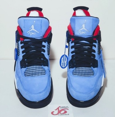 Nike Air Jordan Retro 4 Travis Scott Cactus Jack! Size 10.5 ... ! 
