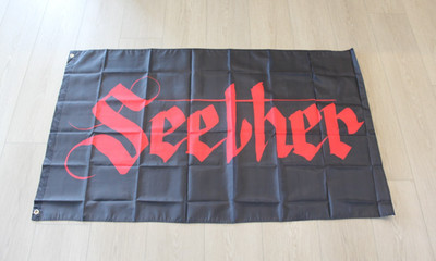 Seether Banner Flag 3x5  Rock Band Music Fan Decor Concert Man Cave