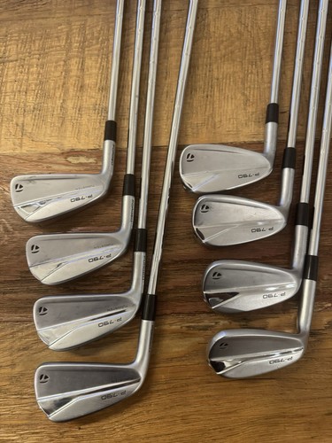 LEFTY TaylorMade 2021 P790 Iron Set 4-AW Extra Stiff Flex Steel 8 CLUBS TOTAL!