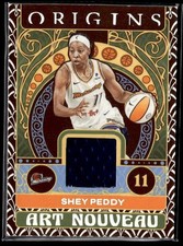 L55,882 - 2023 Panini Origins WNBA Art Nouveau Memorabilia #27 Shey Peddy