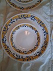 14 pc Corelle Corning Casa Flora 4 Dinner, 4 Bread Plate, 3 Soup & 3 Berry Bowl — photo 9