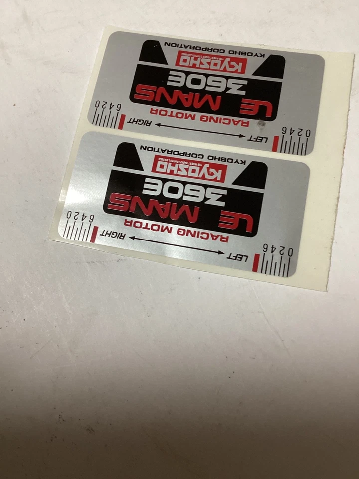 CALCOMANÍAS VINTAGE KYOSHO TURBO SCORPION Foto 3 de 4