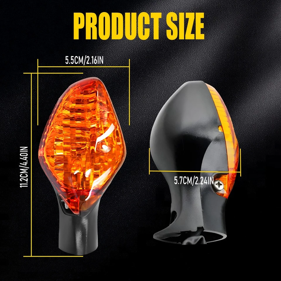 Luces indicadoras de señal de giro delanteras traseras para Honda CTX700 CTX700N/DCT 2014-2018 Foto 4 de 4