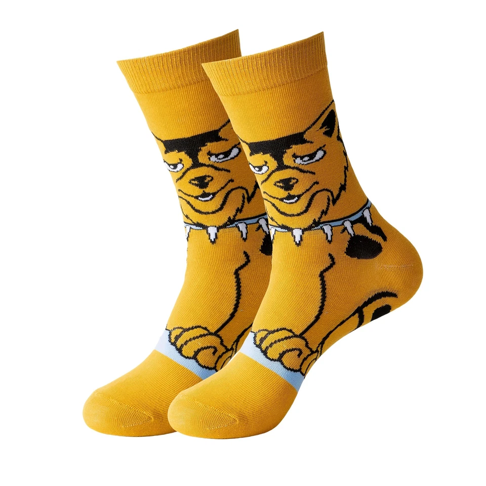 22 Pairs Of Cartoon Knitted Socks Are Novel, Fun, And Casual For Both Men And - Image 3 of 4