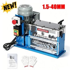 Electric Wire Stripping Machine Automatic Cable Stripper Powered 1.5-40mm Peeler
