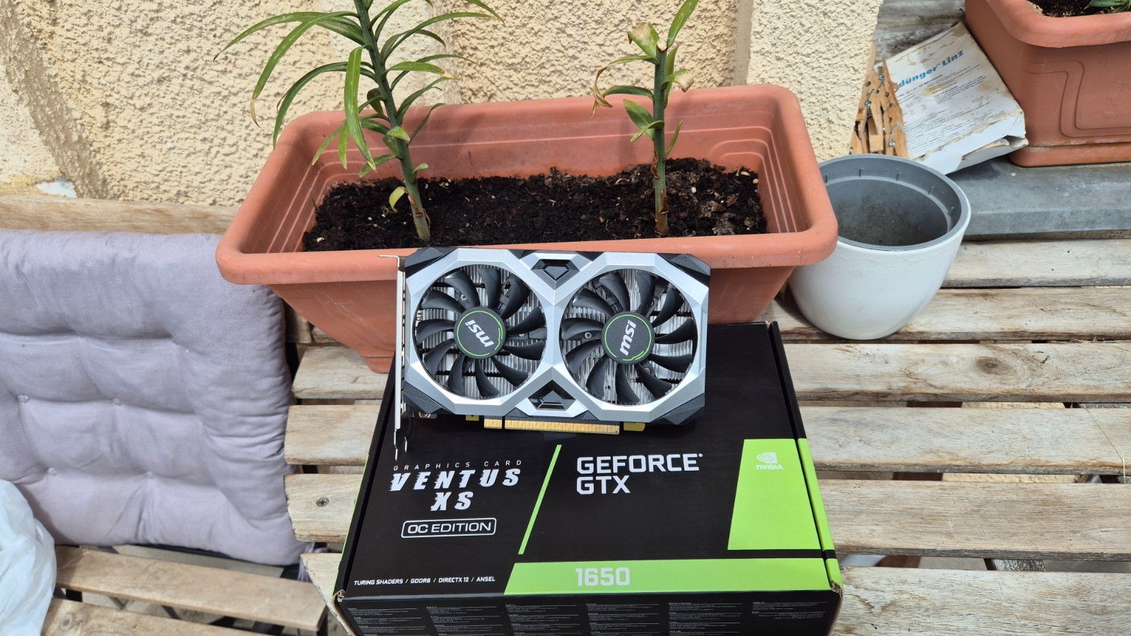 MSI GeForce GTX 1650 D6 VENTUS XS OC 4GB GDDR6 Graphics Card